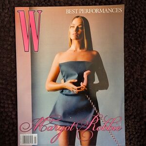 W Magazine Cover with Margot Robbie Best Performances Art Articles Pictures